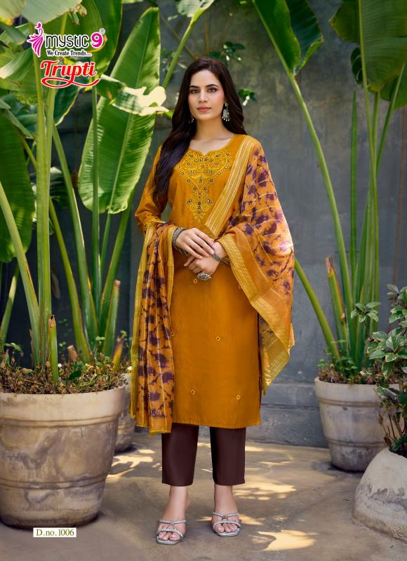 Mystic9 trupti vol 1 straight kurtis wholesale